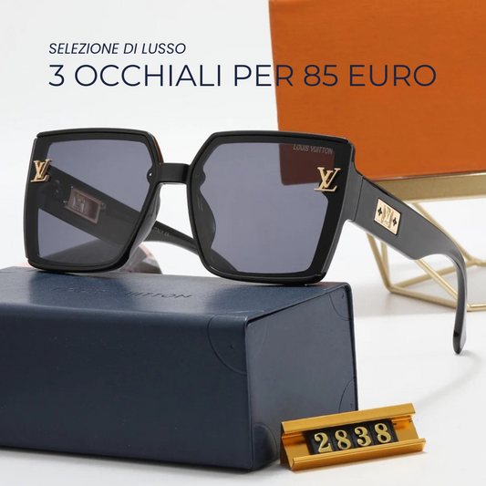 3 Occhiali di Lusso a 85€ – Il Terzo è Gratis